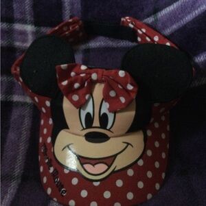 Disney Minnie Mouse Red Polka Dot Kids Hat